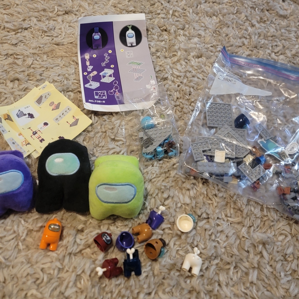 Colorful Plush and Toy Set - Picture 2 of 6